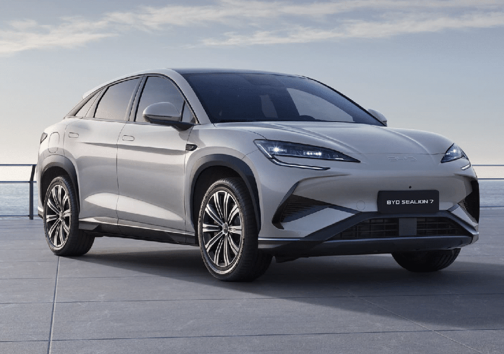 BYD Sealion 7 na Mondial de l'Auto 2024